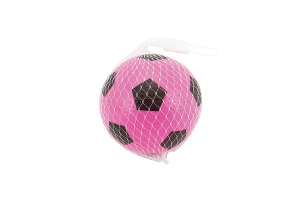 Football Rubber Ball 12cm Mixed Colors in Net