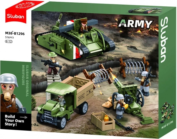 Sluban Army Tank ze druhé světové války