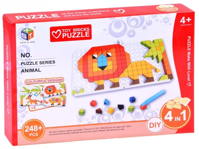 Educational Mosaic Puzzle Blocks