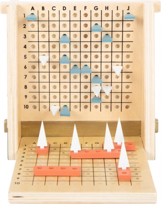 Wooden Battleship Game