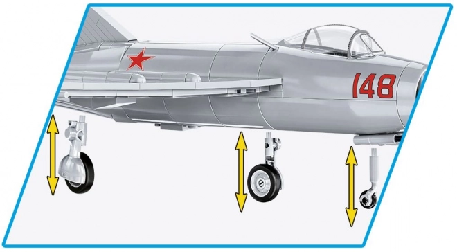 Mig-15 Jet Fighter Toy Blocks