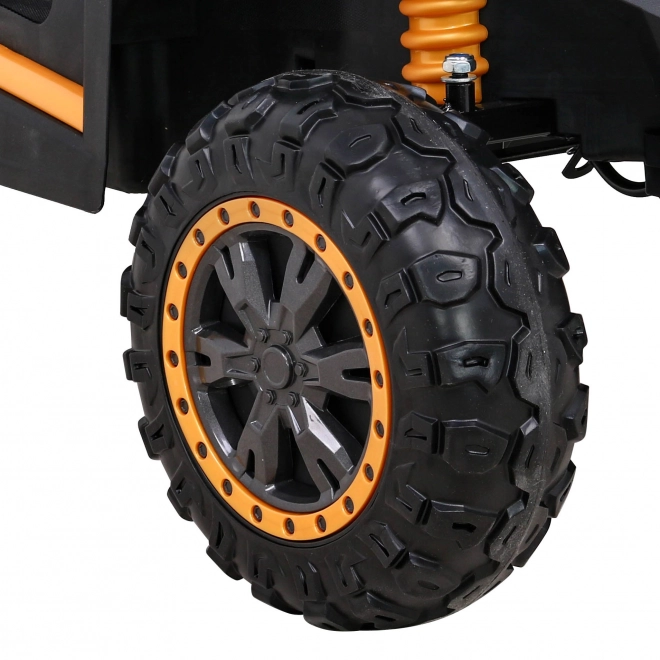Buggy UTV 2000M samochód wyścigowy z baterią + dźwięki MP3, światła + pilot + start wolny – Złoty