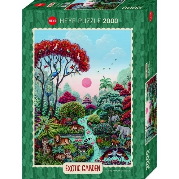 Heye Puzzle Exotic Garden: Wilderness Paradise 2000 Pieces