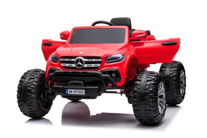 Battery Powered Mercedes Car for Kids - Red