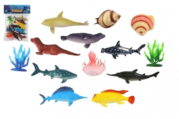 Sea Animals with Accessories