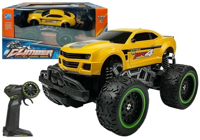 Remote Controlled Off-Road Yellow Car