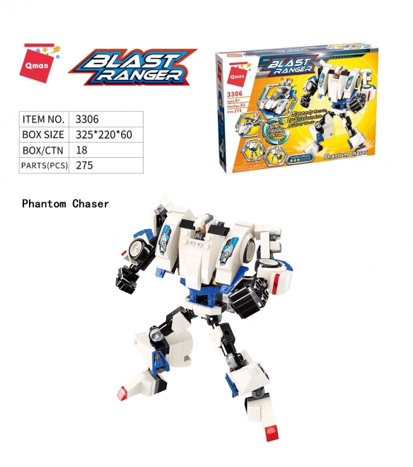 Qman Blast Ranger Phantom Chaser