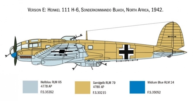 Heinkel He 111H Model Kit - Battle of Britain Edition