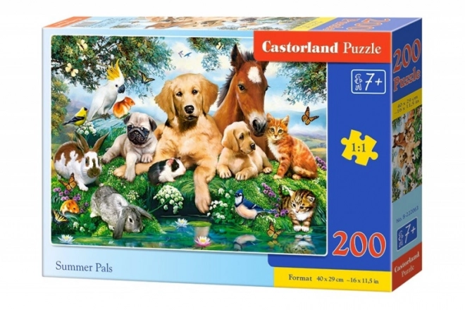 Summer Pals Puzzle 200 Pieces