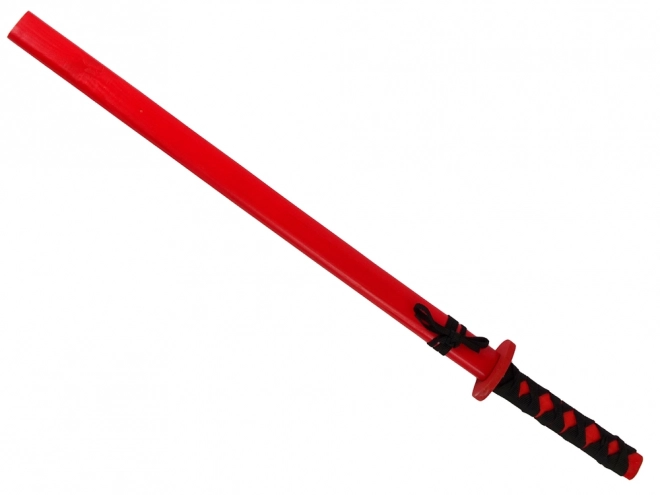 Wooden Red Knight Sword 73 cm