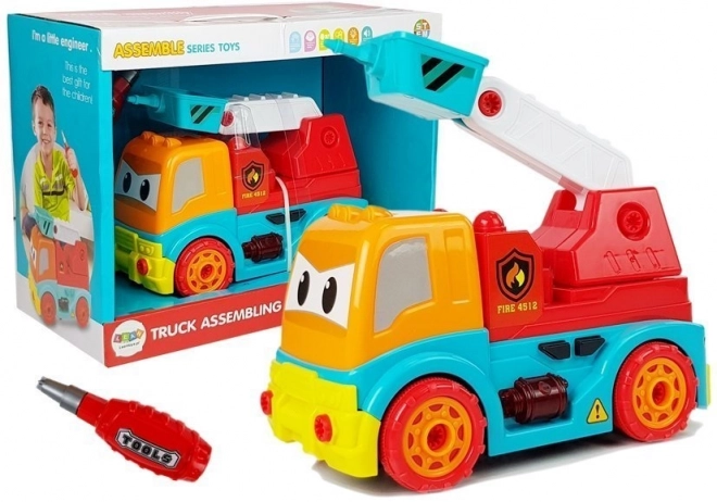 Buildable Fire Truck Toy