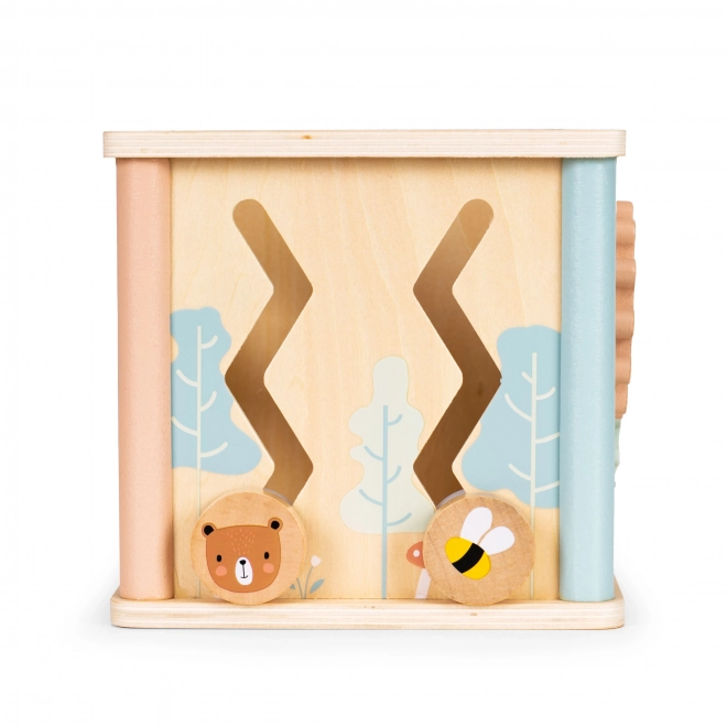 Wooden Educational Toy Cube by Ecotoys