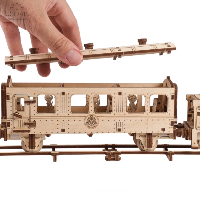 Ugears 3D Wooden Mechanical Puzzle Hogwarts Express