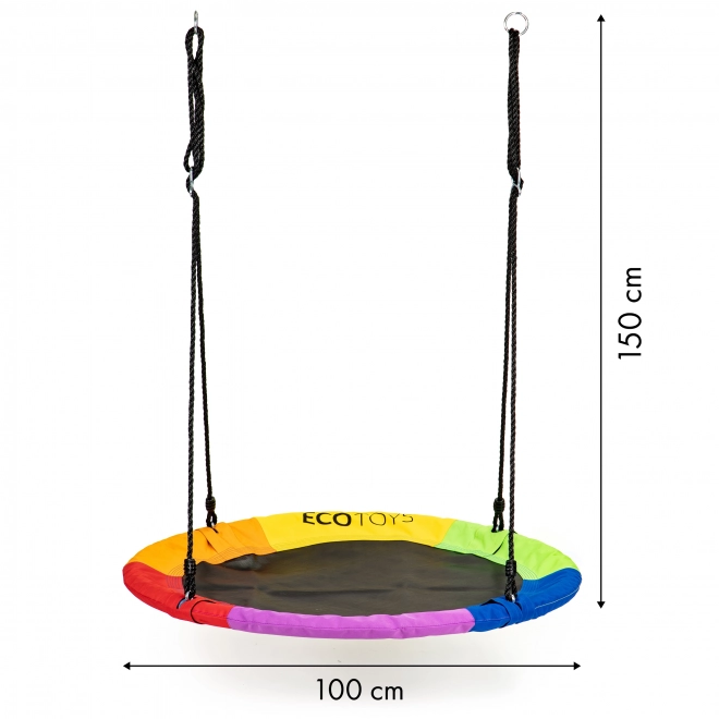 Garden Swing Stork's Nest Multicolor