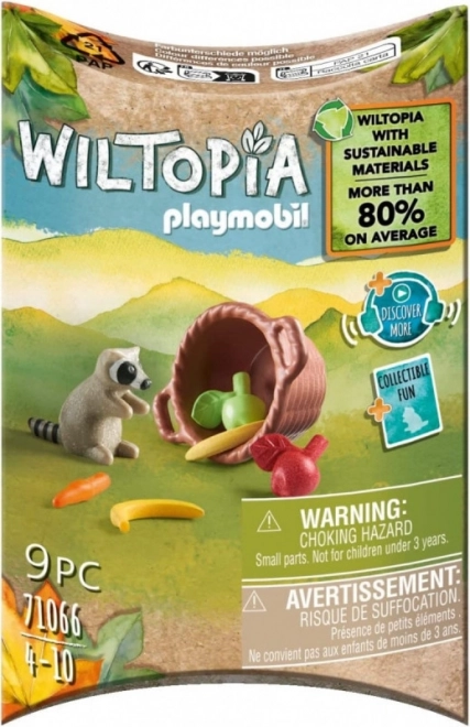 Wiltopia Raccoon Figure Set