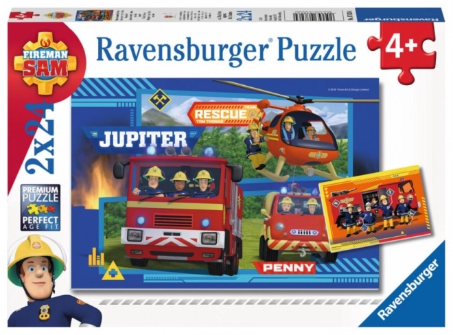 Fireman Sam Puzzle Set