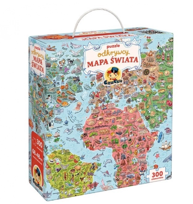 Explorer Puzzle - World Map