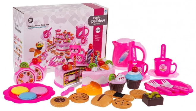 Birthday Party Cake Set Pink