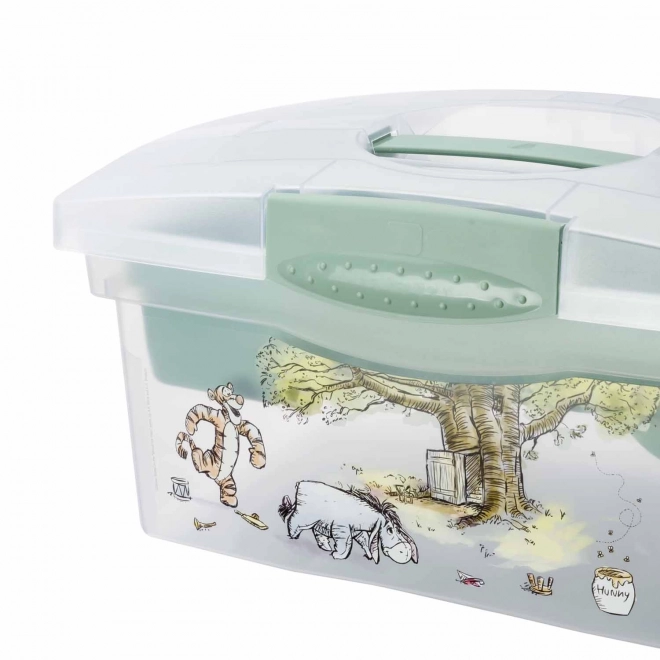 Travel Organizer Box with Compartment Winnie Green