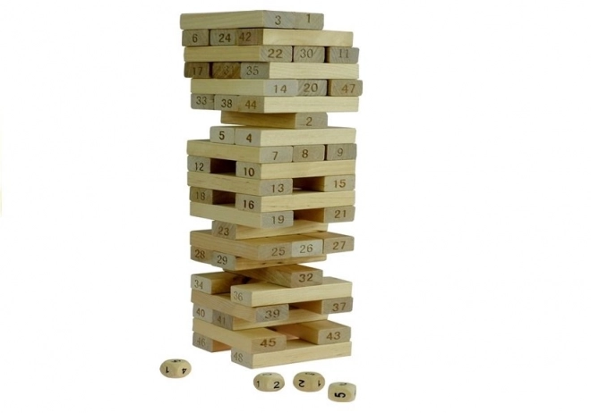 Wooden Tower Block Game