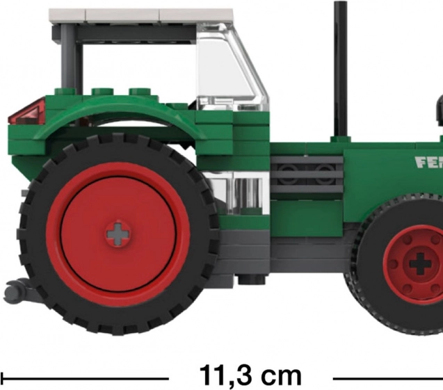 BRIXIES Plus Construction Set Historical Tractor Fendt Farmer 105S