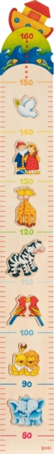 Wooden Growth Chart Noah's Ark GOKI