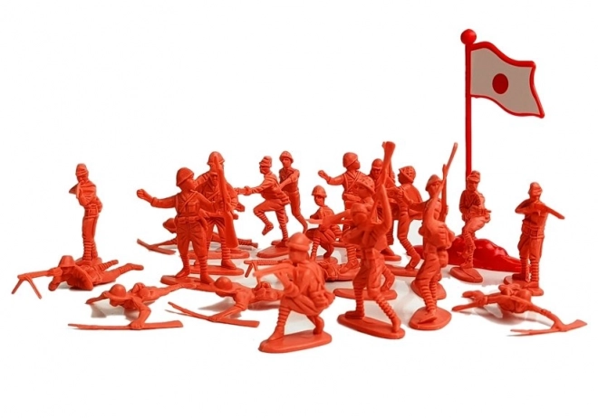 Large Military Soldier Figurine Set 100 Pieces