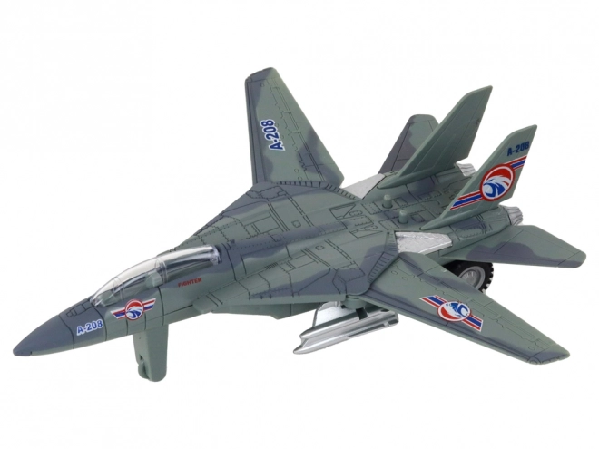 Military Toy Jet with Lights and Sounds