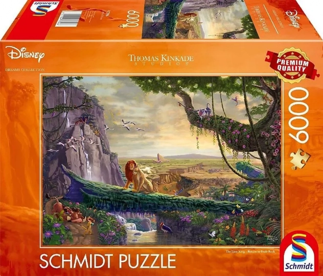 Schmidt Puzzle The Lion King: Return to Pride Rock 6000 Pieces