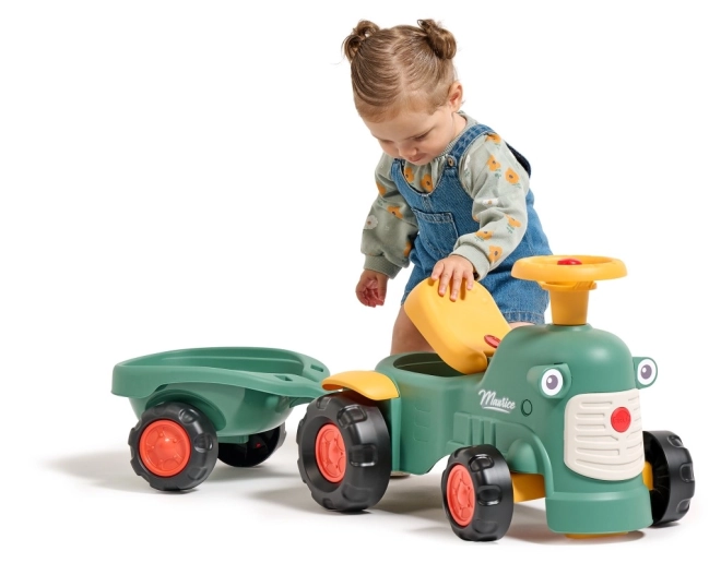 Falk Baby Tractor with Removable Trailer