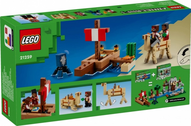 LEGO Minecraft Pirate Ship Adventure