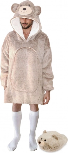 Razigrana kapuljača s medvjeđim ušima