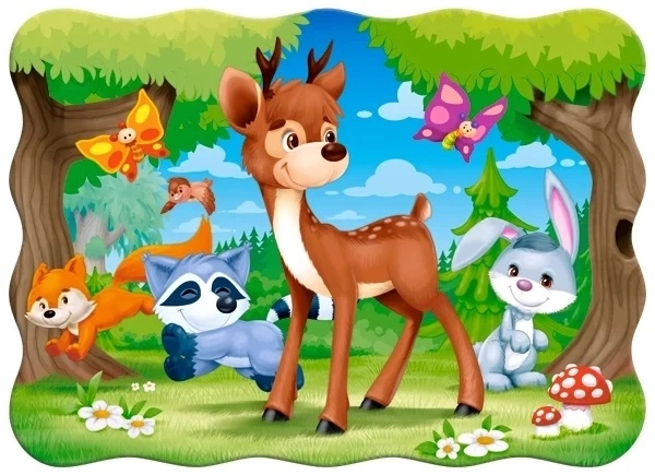 Puzzle A Deer and Friends 30 Pieces