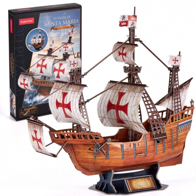 3D Santa Maria Puzzle