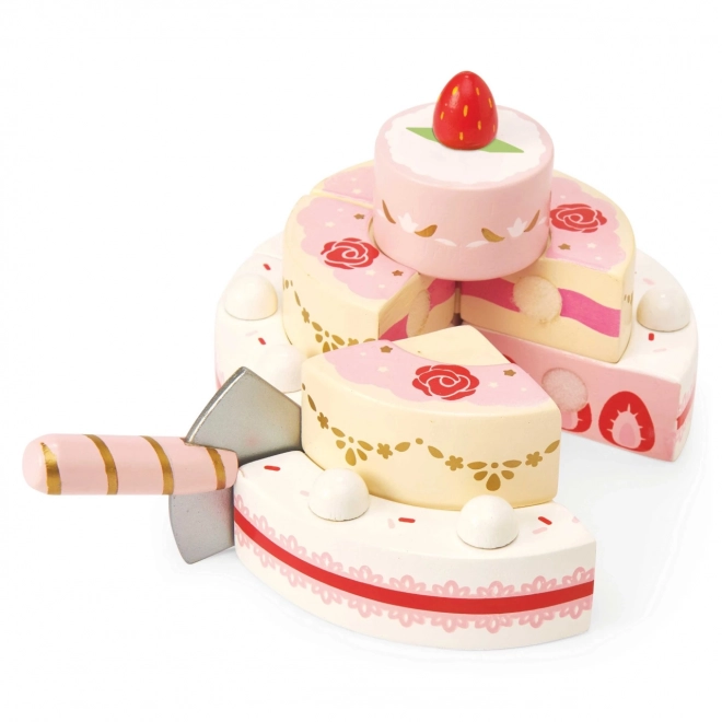 Strawberry Wedding Cake