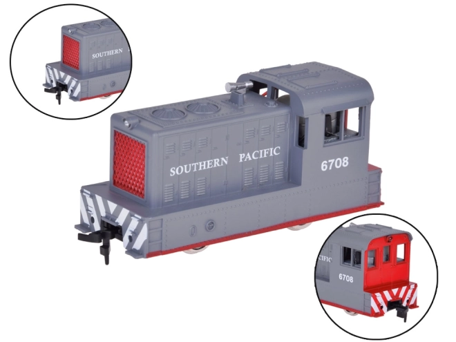 Electric Train Set with Control Unit - Freight Train with Tank Cars