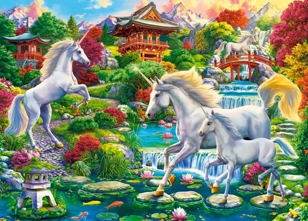 Unicorn Garden Puzzle