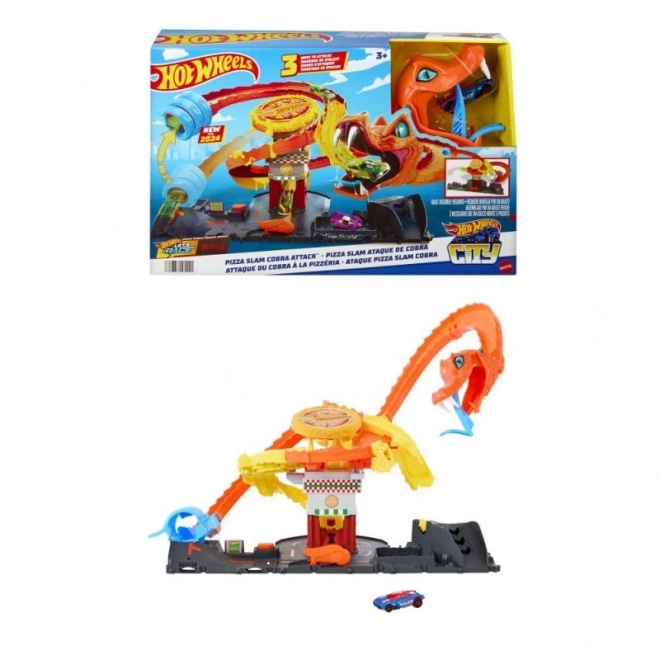 Hot Wheels City Hungry Cobra Attack Playset