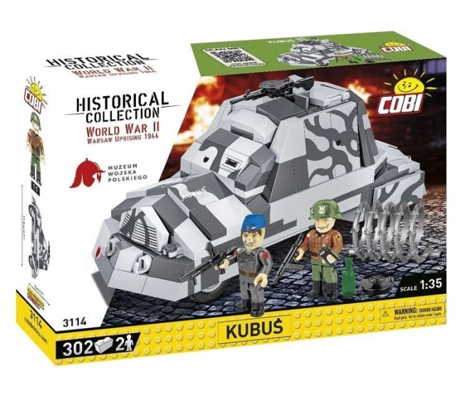 Warsaw Uprising Armored Car Kubuś Building Set