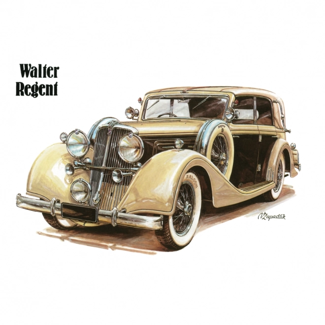 Notique Wall Calendar Classic Cars by Vaclav Zapadlik 2025