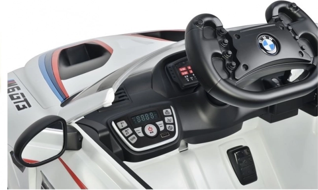 Auto a batteria BMW M6 GT3 Bianco