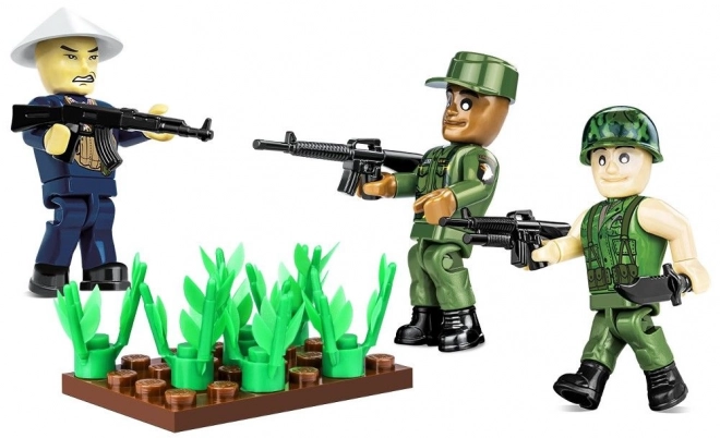 Vietnam War Soldier Action Figures Set