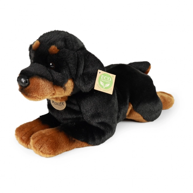 Eco-friendly Rottweiler Plush Dog 39 cm