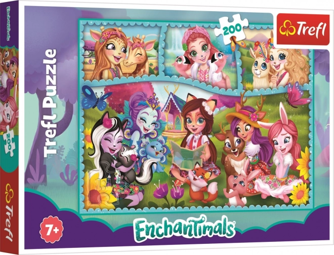 Enchantimals Puzzle Set 'Enchanting World' 200 Pieces