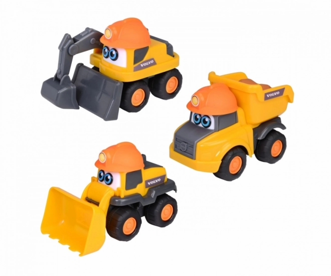 Volvo Construction Vehicle Toy Set