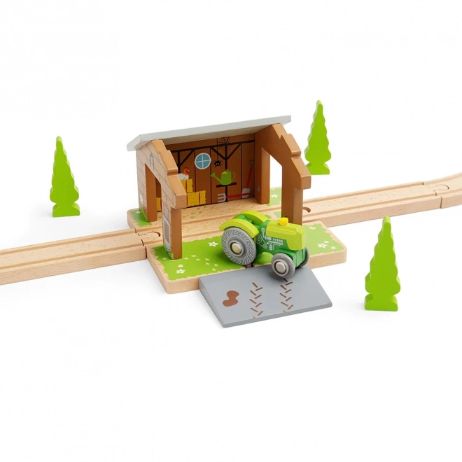 Bigjigs Rail Barn Tunnel for Train Set