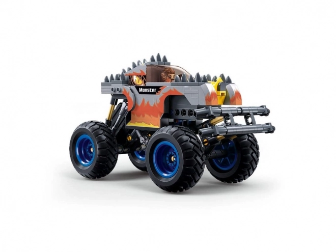 Sluban Power Bricks Silver Fire Off-road Monster