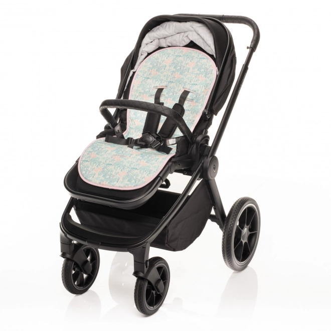 Breathable Stroller Liner Breeze Jungle Pink