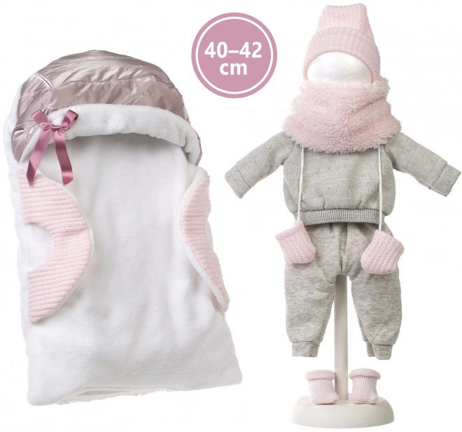 Realistic Baby Doll with Sounds and Soft Cloth Body