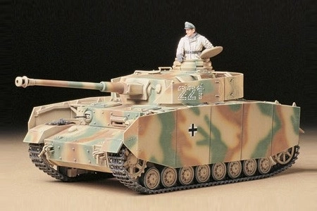 Modello di carro armato Panzerkampwagen IV versione H
